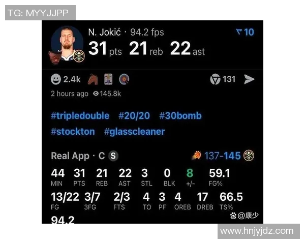 约基奇再创历史三双纪录掘金稳居西部第一展现冠军实力 约基奇再创历史三双纪录掘金稳居西部第一展现冠军实力